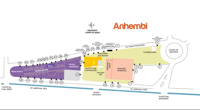 圣保羅安年比會展中心Parque Anhembi